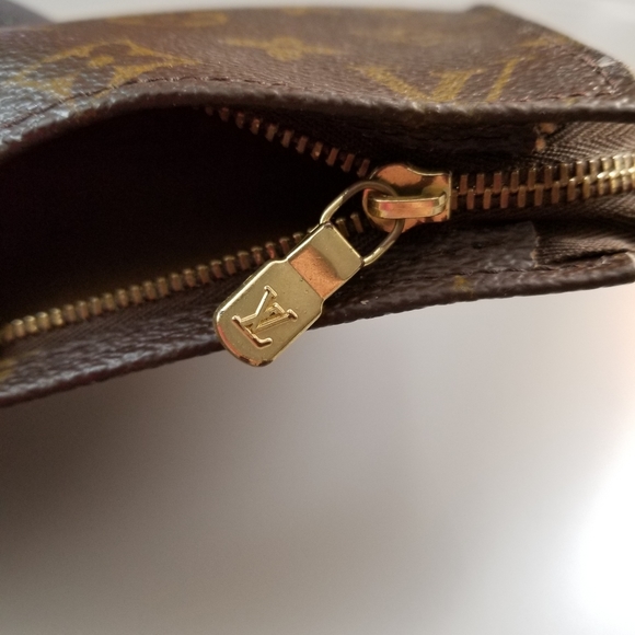 LOUIS VUITTON Pouchette Classic Monogram print GM - Picture 14 of 16